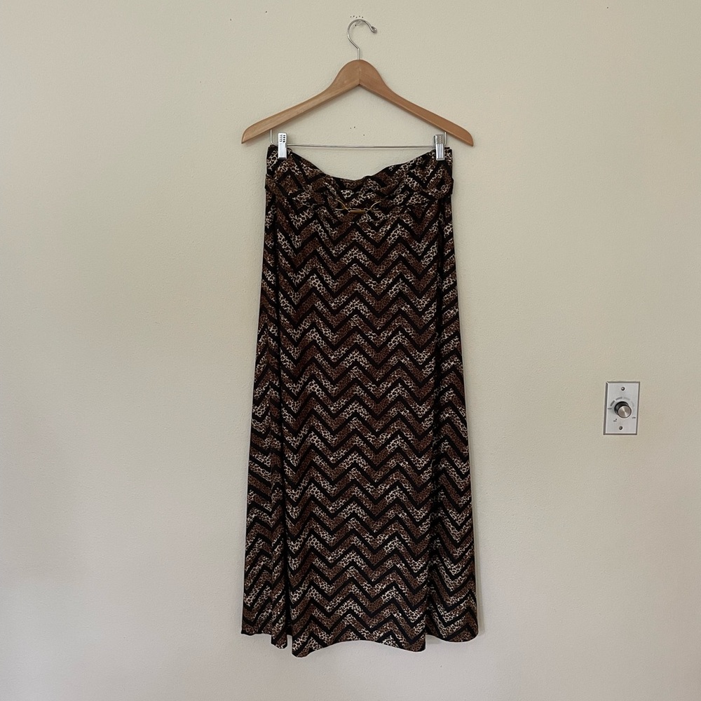 ❄️Robert Louis woman’s animal print maxi skirt - Picture 1 of 5